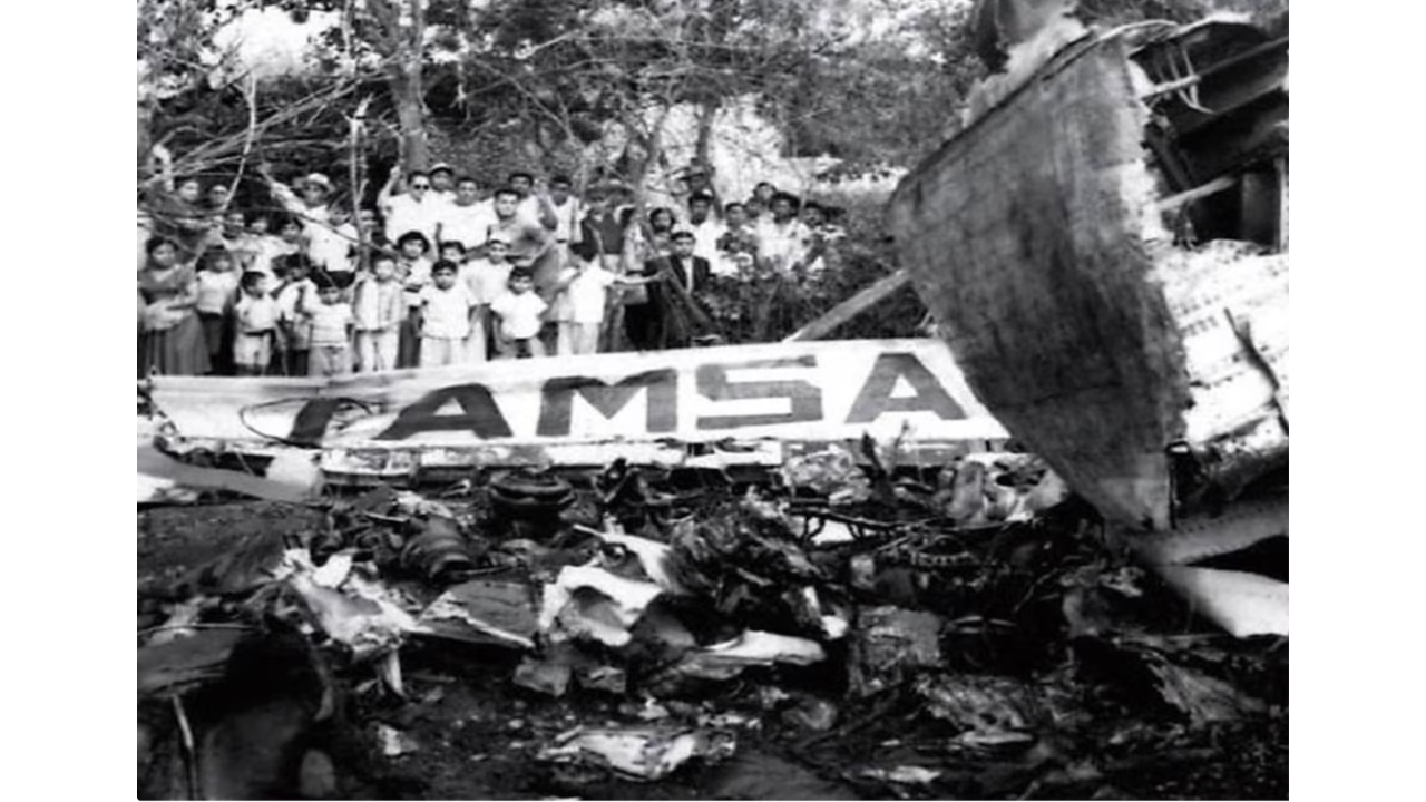 Imágenes del accidente donde Pedro Infante perdió la vida.