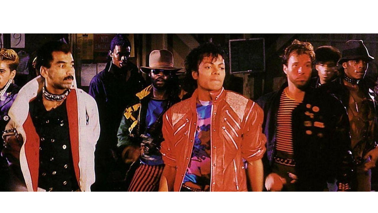 Realización del videoclip Beat It. 