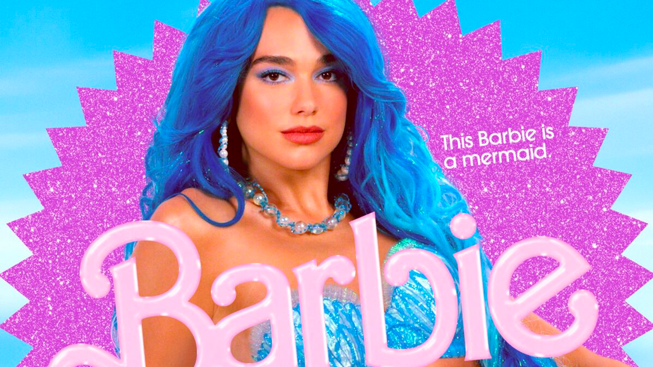 Así luce Dua Lipa como Barbie sirena.