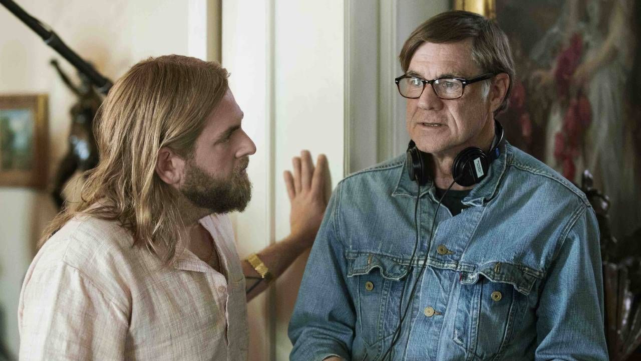 Gus Van Sant en el set de 'No te preocupes, no irá lejos'