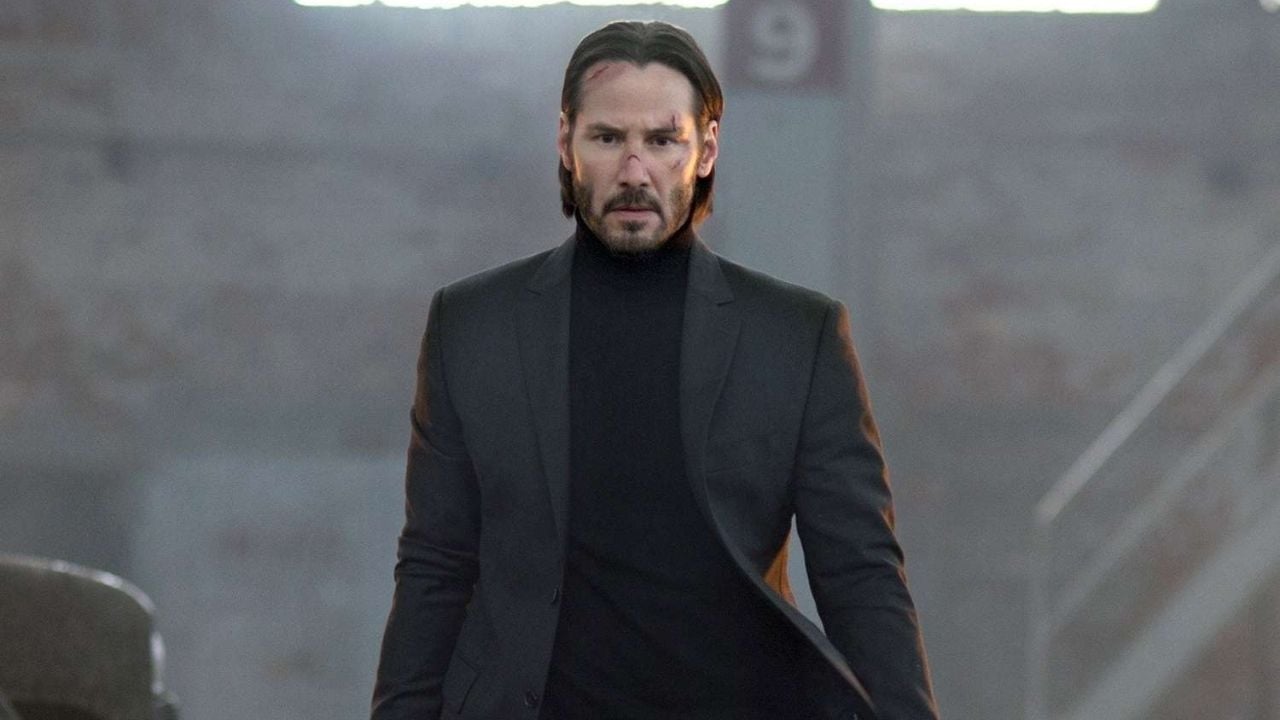 Keanu Reeves como John Wick.