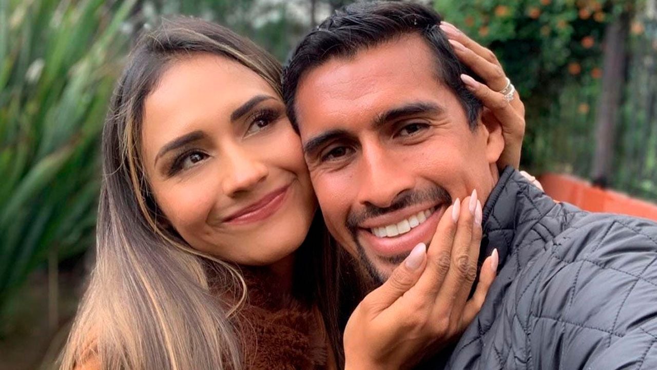 Pato Araujo y su esposa Zudikey Rodríguez.