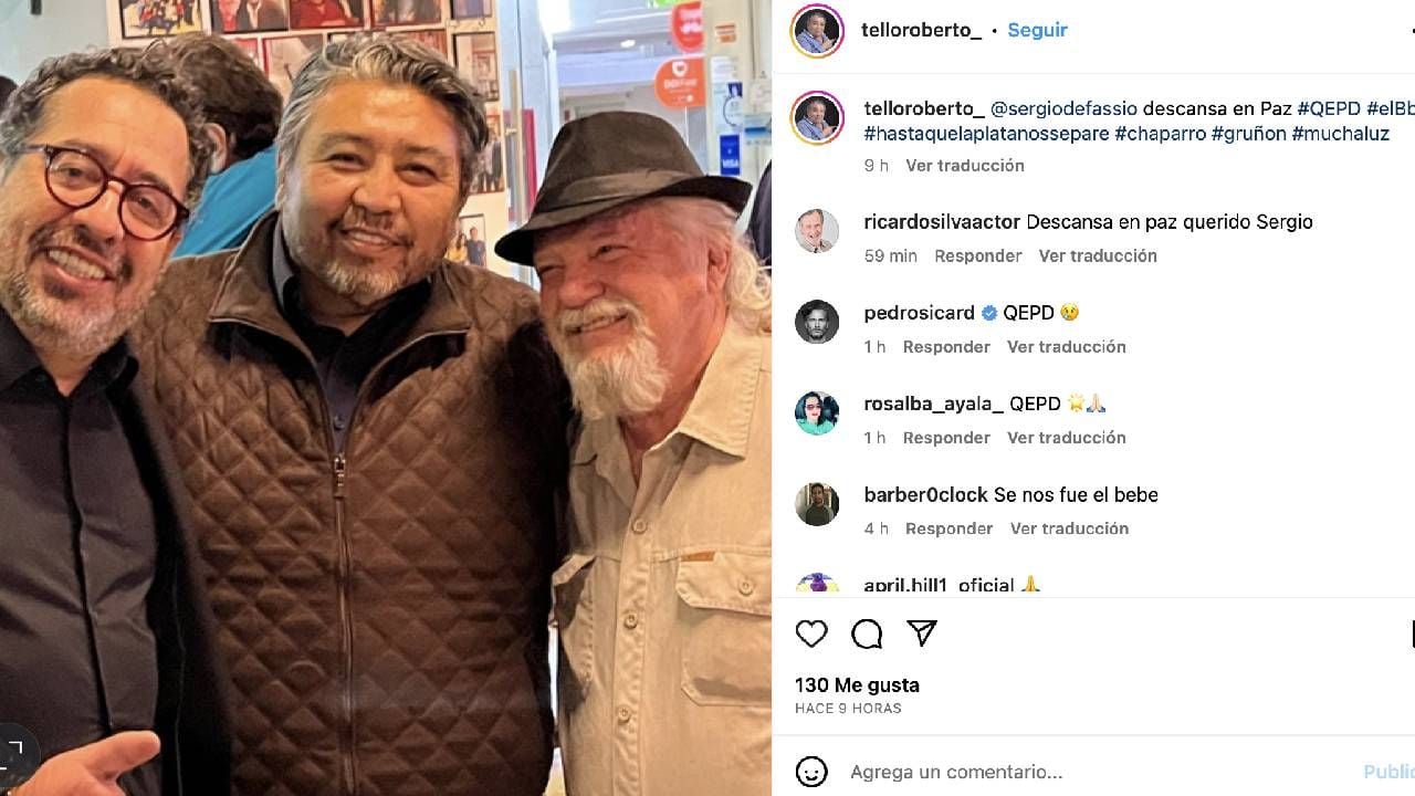 La despedida junto a Roberto Tello y El Borrego Nava