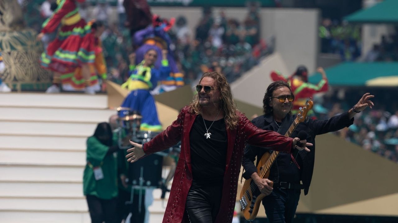 Maná en la inauguración del Mundial 2026.