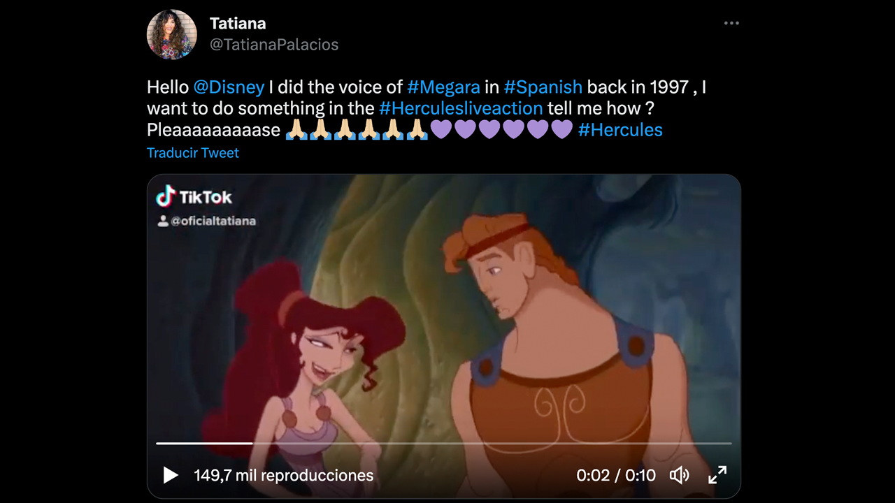 La petición de Tatiana