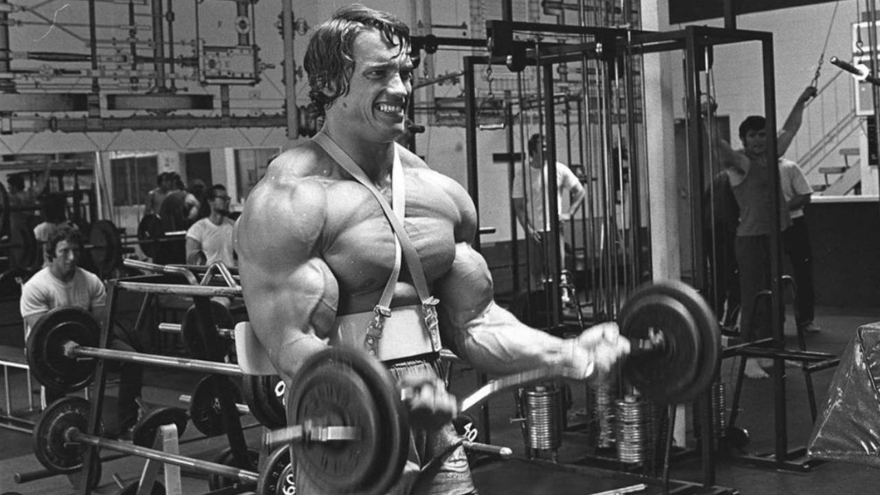 Arnold Schwarzenegger, actor reconocido del cine de acción.