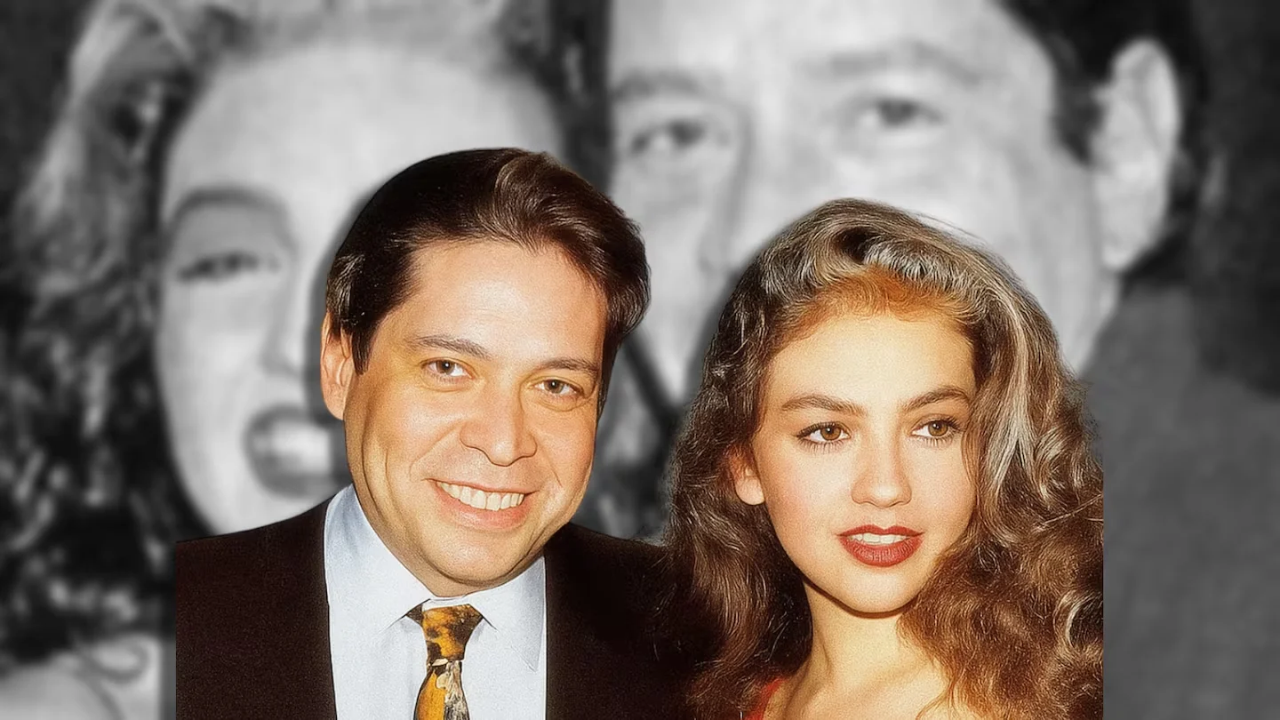 Alfredo Díaz Ordaz y Thalía. 