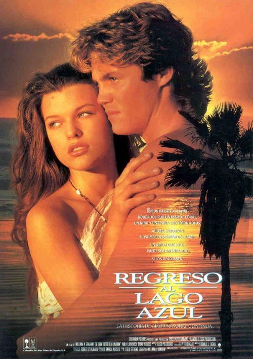 Regreso al lago azul - Película 1991.mx