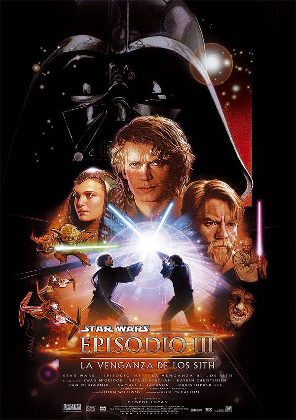 Star Wars: Episodio III - La venganza de los Sith - Película 2005.mx