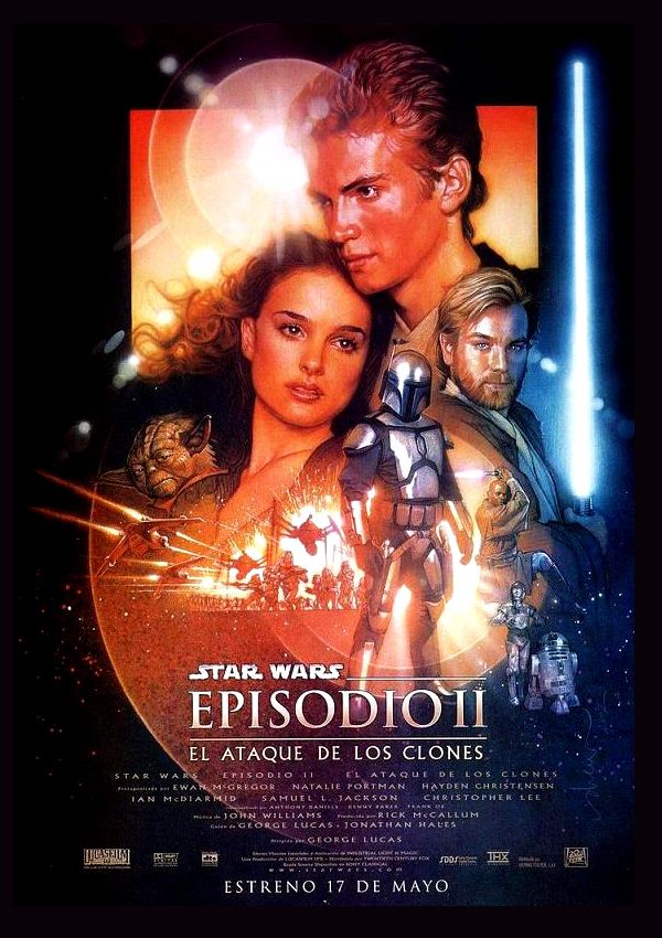Star Wars: Episodio II - El ataque de los clones - Película 2002.mx