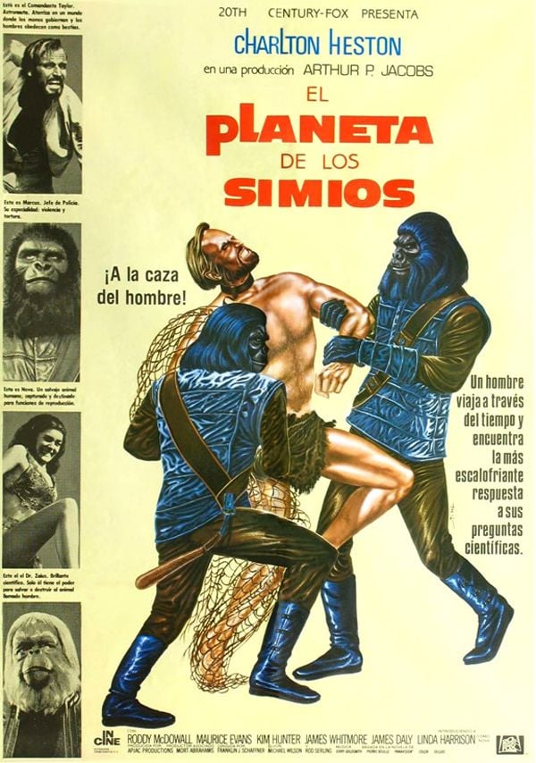 El planeta de los simios - Película 1968.mx