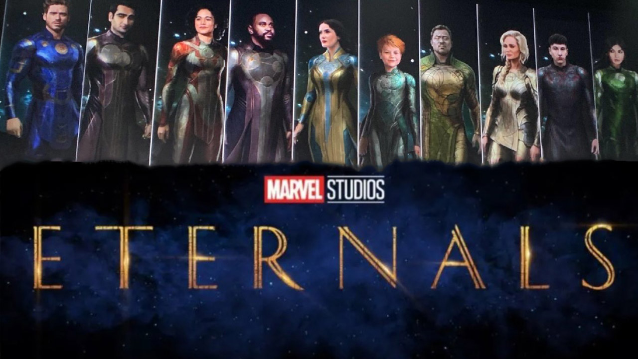 'Eternals' Filtran el logotipo de la película de Marvel y