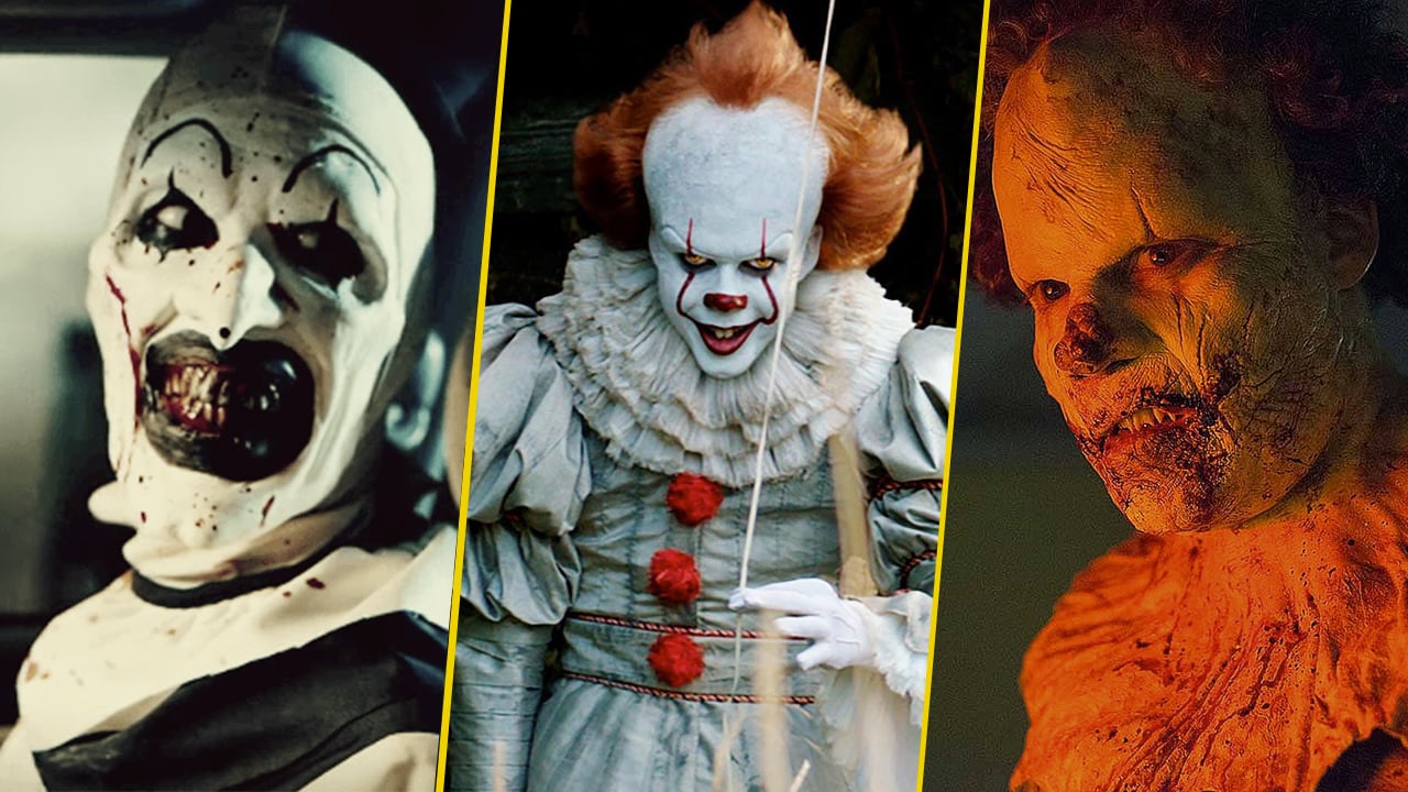 Pennywise de 'Eso (IT)' y 10 payasos del cine que