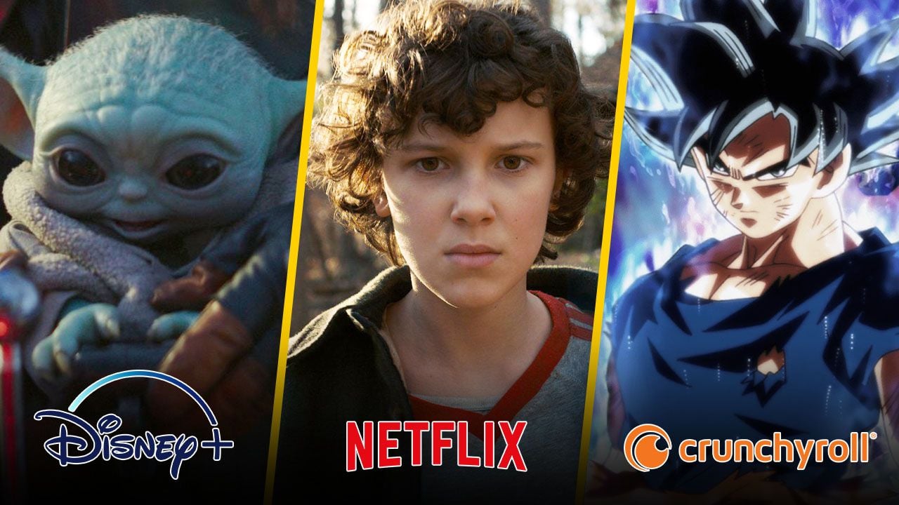 Netflix, Disney+, Crunchyroll y los precios comparados de todos los