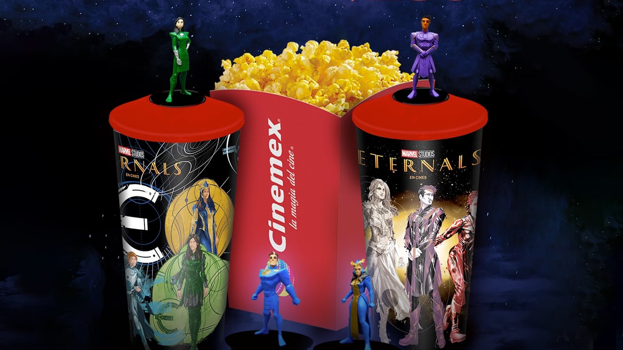 Eternals': Los promocionales edición limitada que está dando Cinemex -  Noticias de cine 