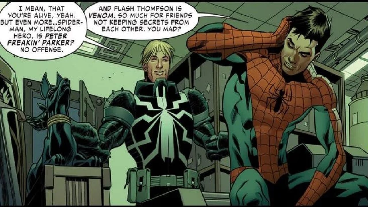 <b>Spider</b>-<b>Man</b>: Sin camino a casa&apos;: La relación de Flash Thompson con Veno...