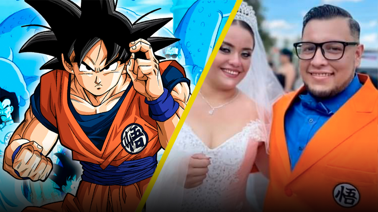 Este novio se casó con un traje de Goku y se hizo viral - Noticias de cine  