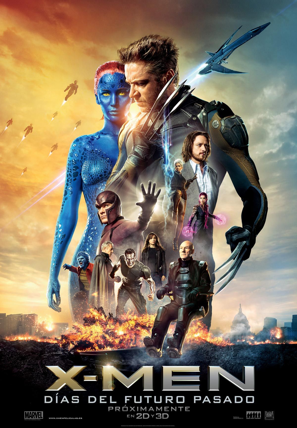 X-Men: Días del futuro pasado - Película 2014.mx