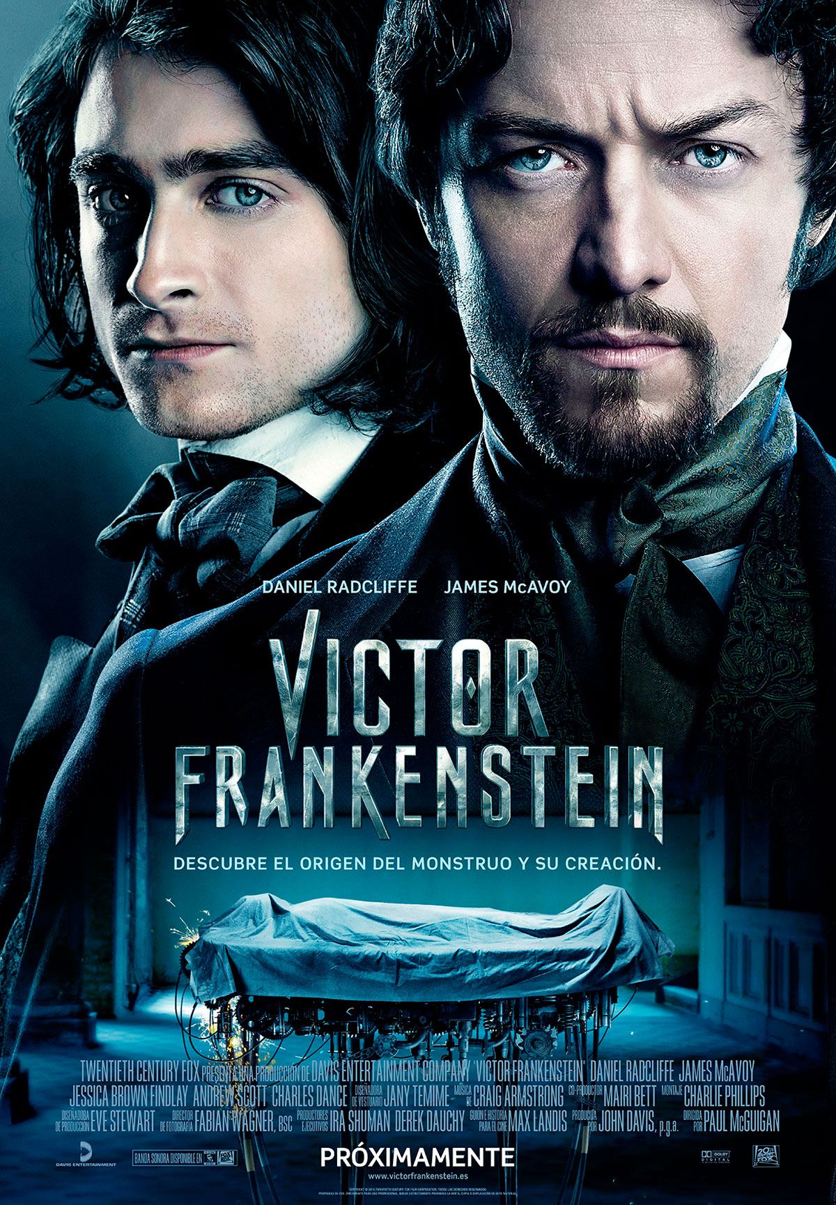 Víctor Frankenstein - Película 2015.mx