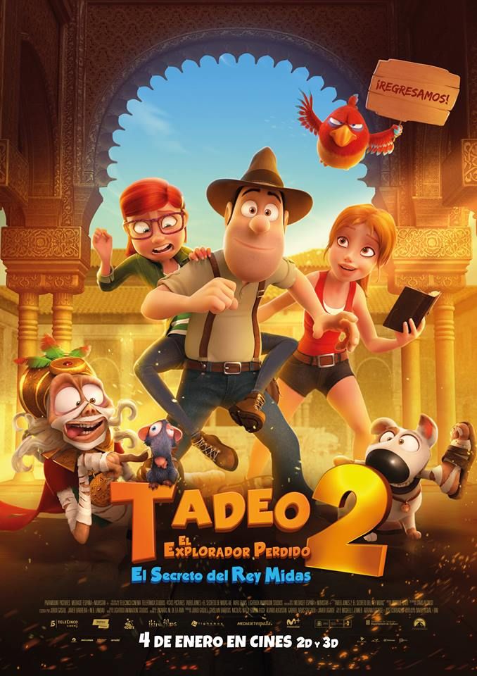 Tadeo Jones 2 - Película 2017.mx