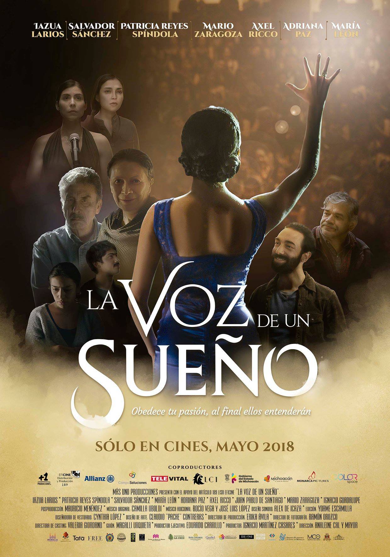 Cartel De La Película La Voz De Un Sueño Foto 1 Por Un Total De 1 Mx