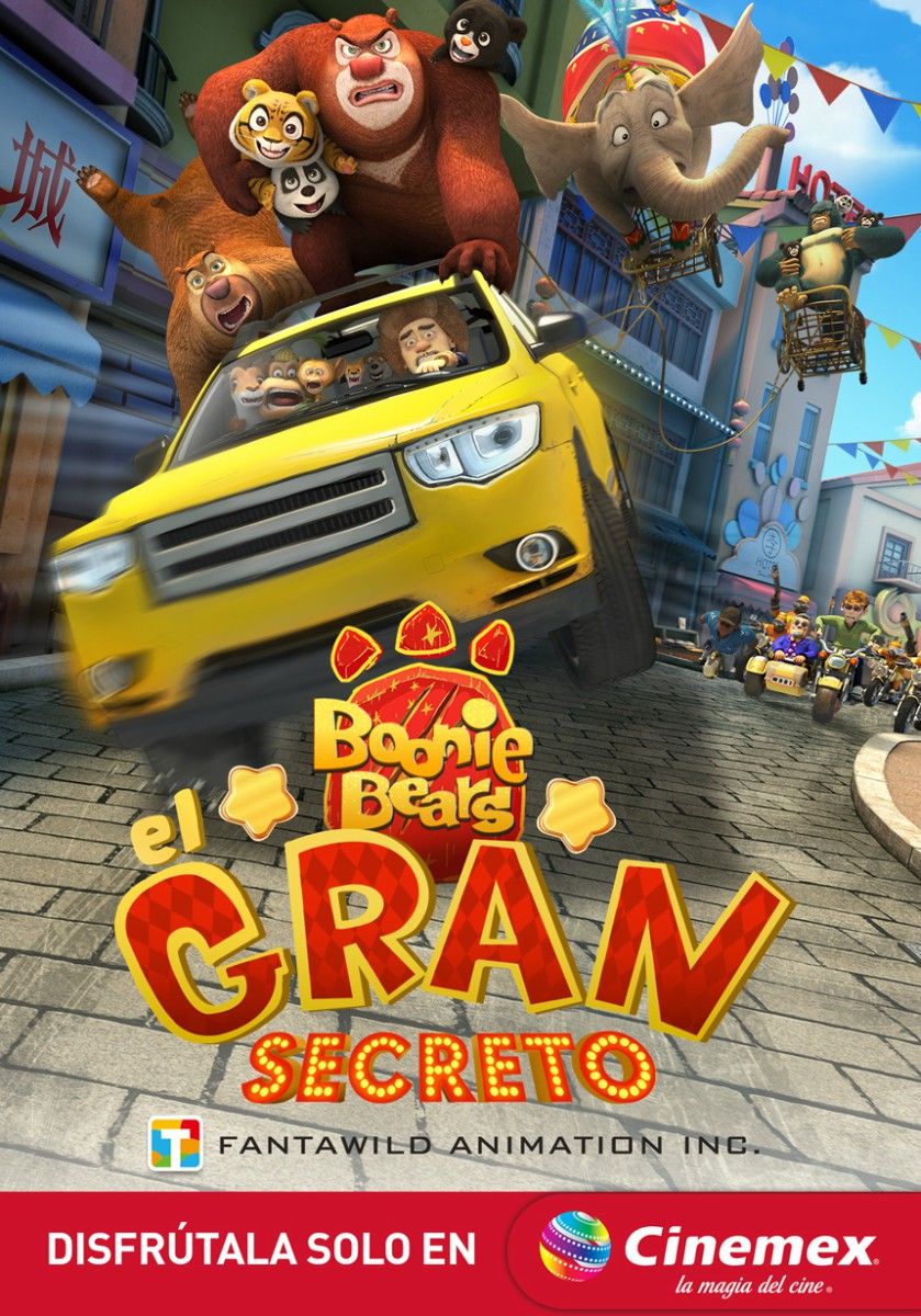 Boonie Bears: El gran secreto - Película 2016.mx