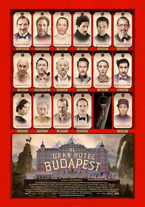 El gran Hotel Budapest - Película 2013.mx