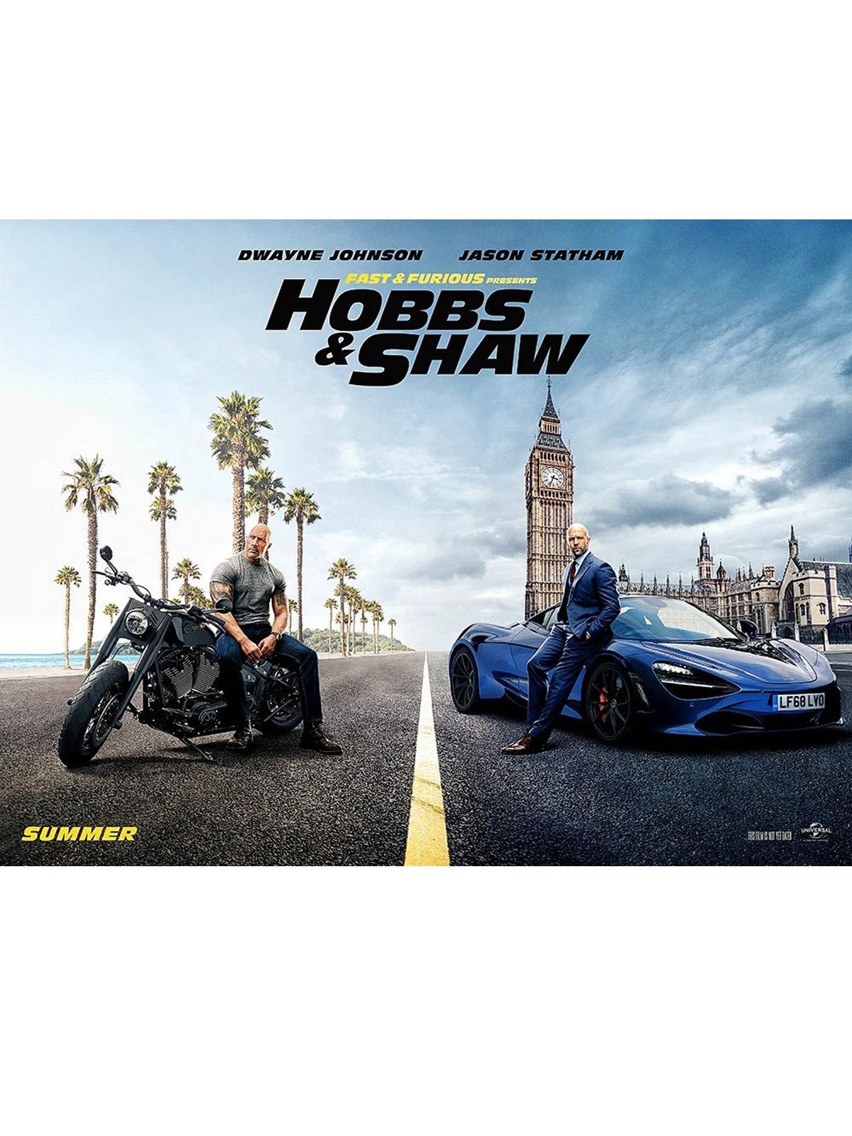 Cartel De La Película Rápidos Y Furiosos: Hobbs & Shaw - Foto 57 Por Un ...