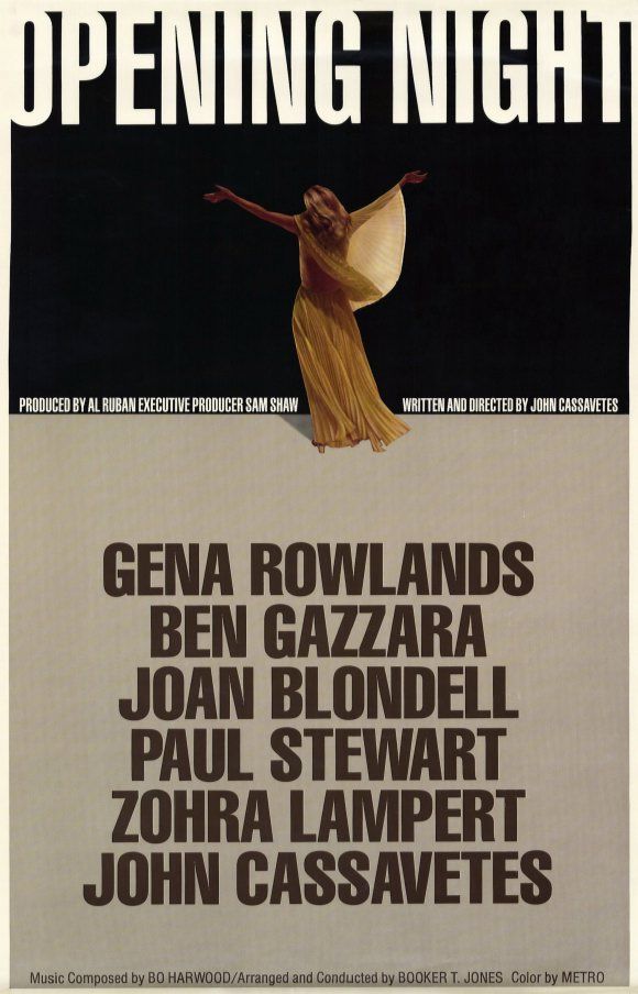 Opening Night - Película 1977.mx