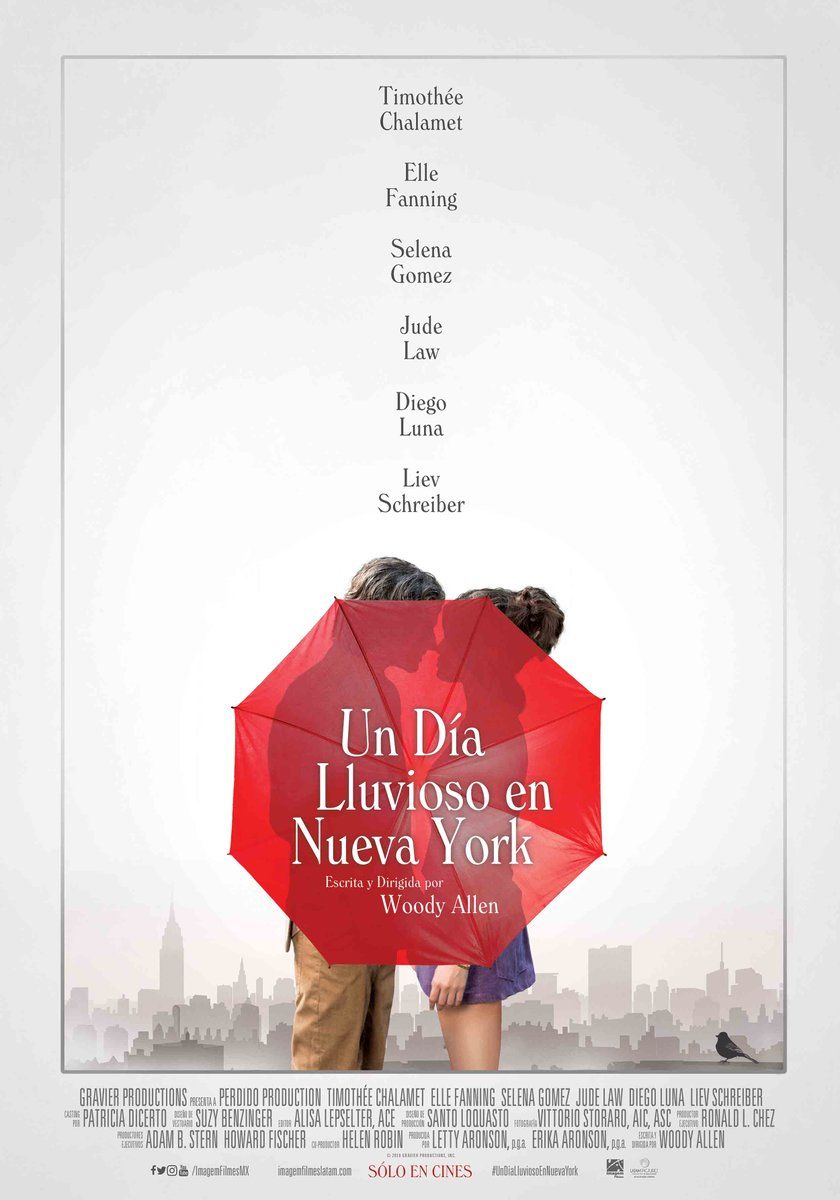 Un día lluvioso en Nueva York - Película 2018.mx