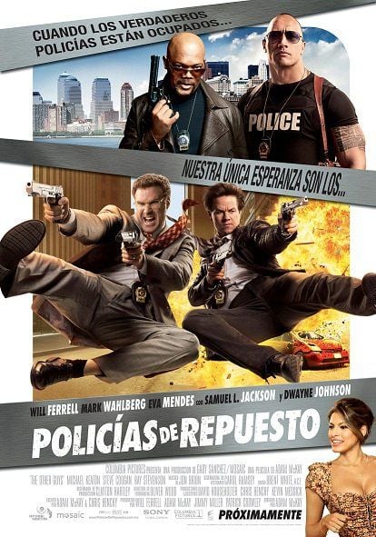 Policías de repuesto - Película 2010.mx