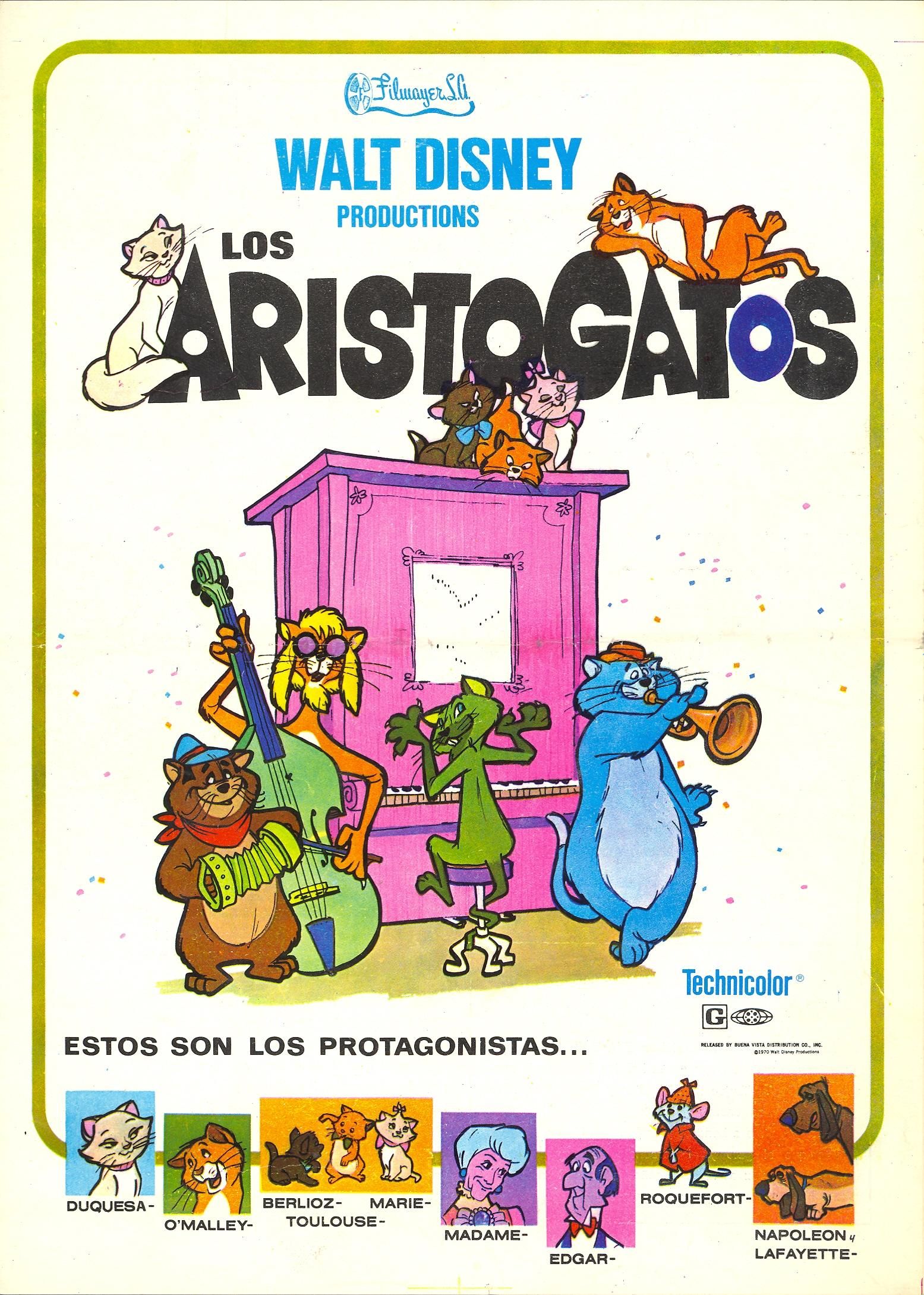 Los Aristogatos - Película 1970.mx