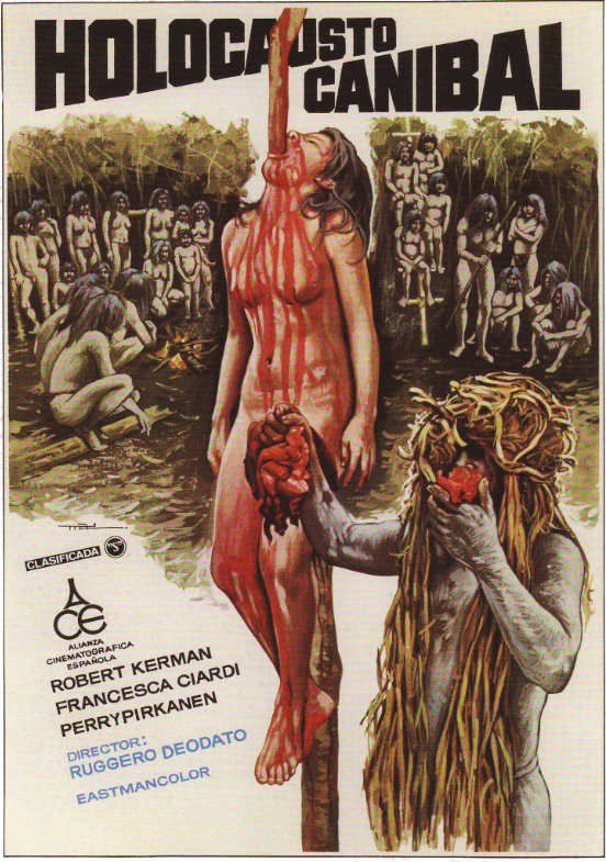 Holocausto caníbal - Película 1980.mx