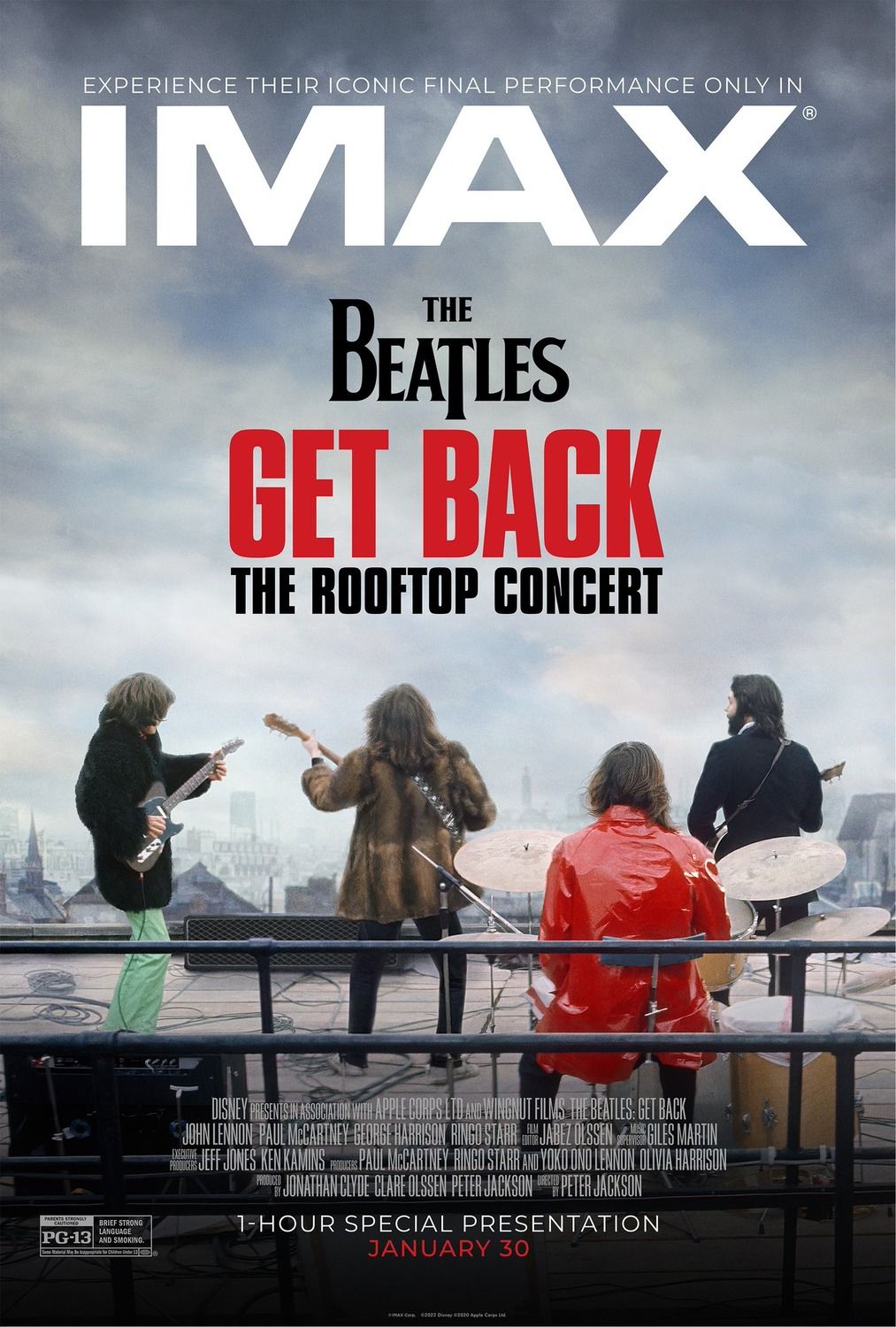 The Beatles: Get Back. El Último Concierto.mx