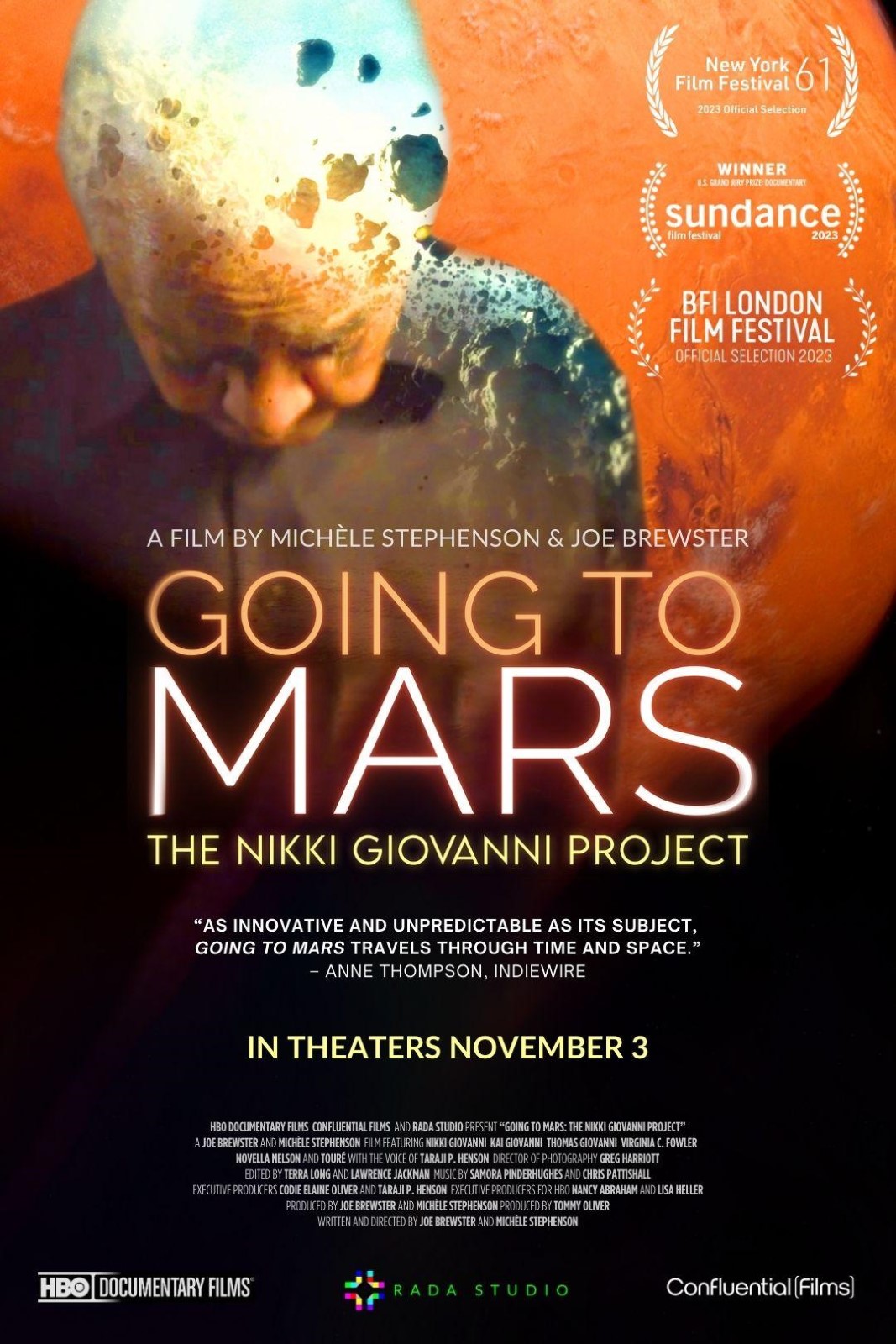 Going To Mars: The Nikki Giovanni Project - Documental 2023 -  SensaCine.com.mx