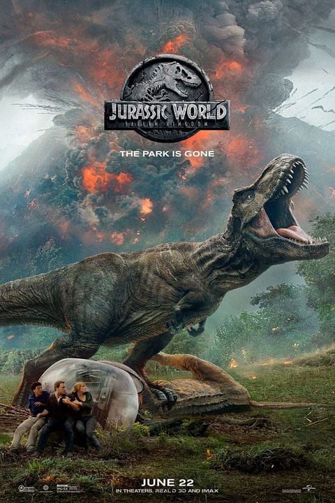 Jurassic World: El reino caído : Póster