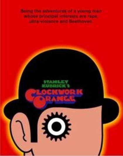 La naranja mecánica : Póster