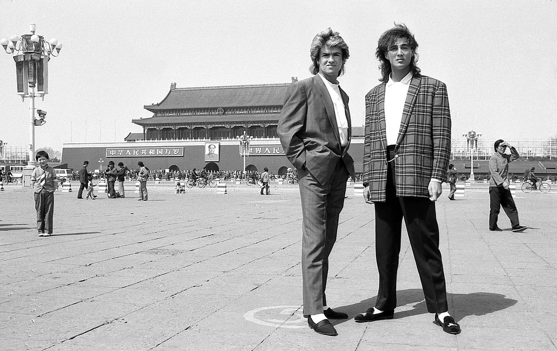 WHAM! 10 Days In China : Foto George Michael, Andrew Ridgeley