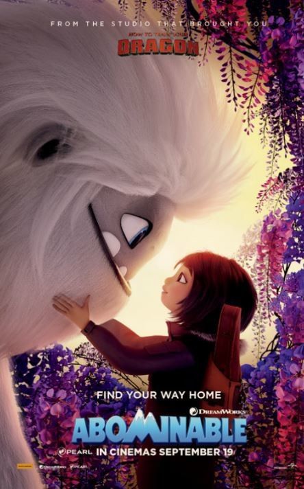 Un amigo abominable : Póster