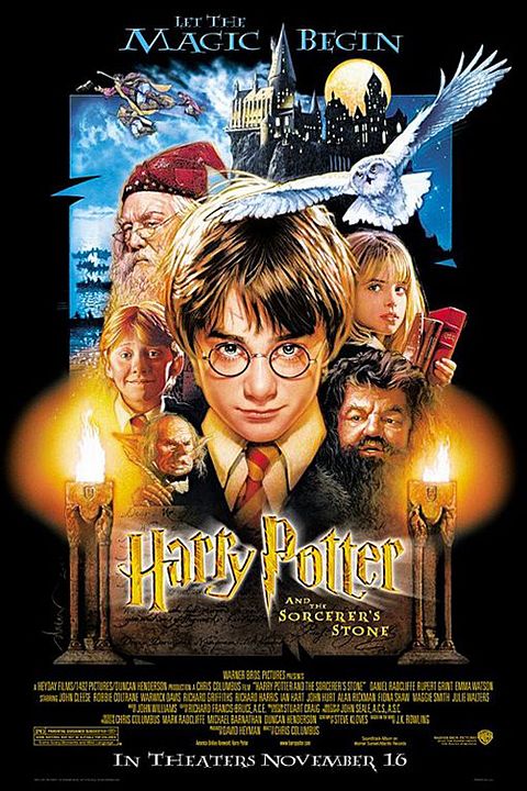 Harry Potter y la piedra filosofal : Póster