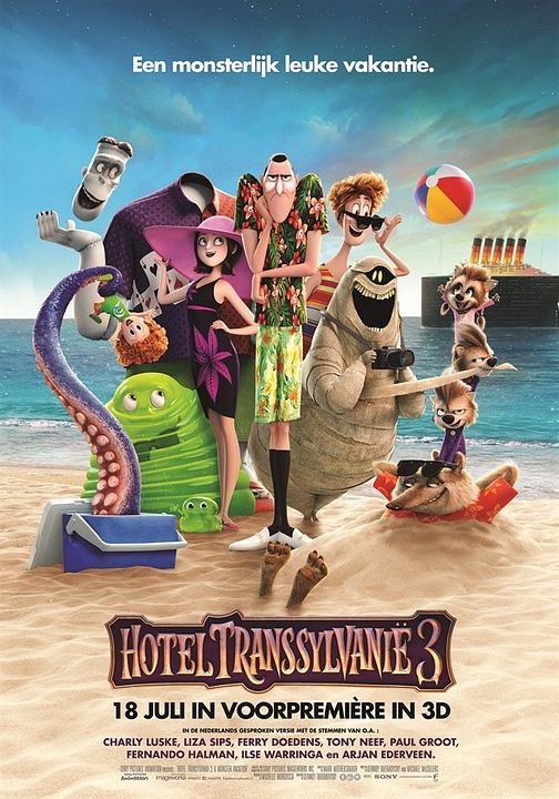 Hotel Transylvania 3: Monstruos de vacaciones : Póster