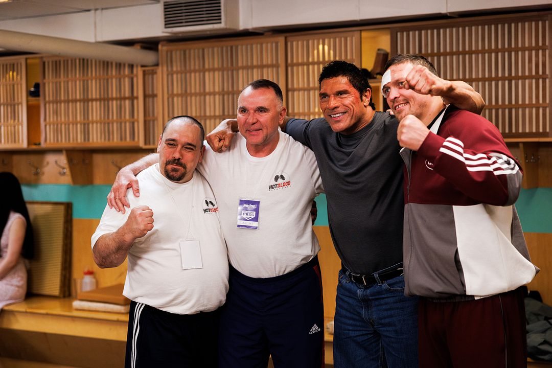 La Máquina: The Smashing Machine : Foto Oleksandr Usyk, Dwayne Johnson