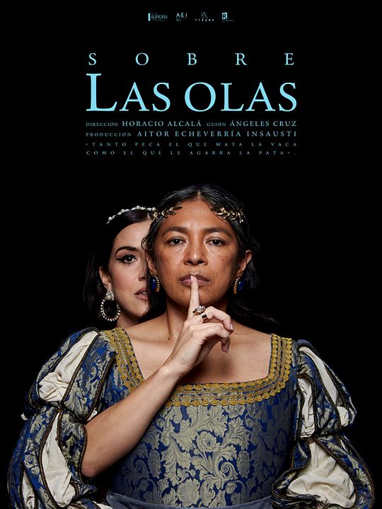Sobre las olas : Póster