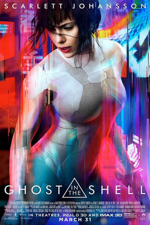 La Vigilante del Futuro: Ghost in the Shell : Póster