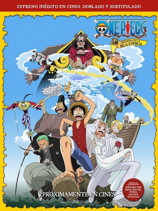 One Piece: Aventura en la Isla Espiral : Póster