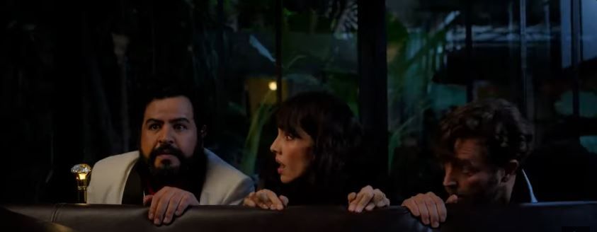 Foto Sandra Echeverría, Michel Brown, Mauricio Barrientos