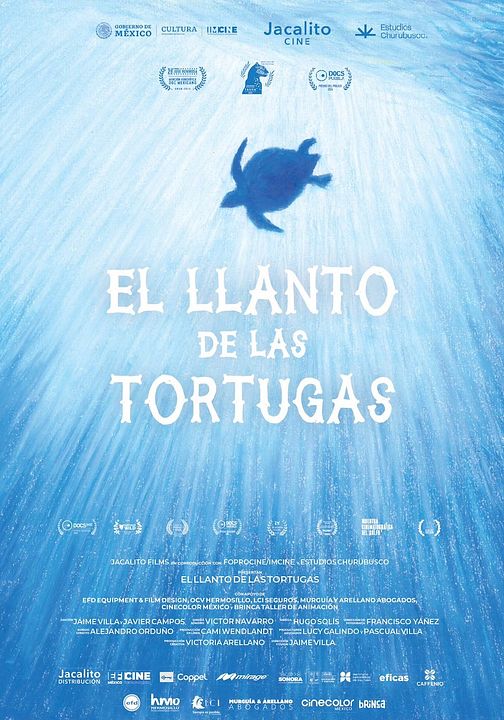 El llanto de las tortugas : Póster