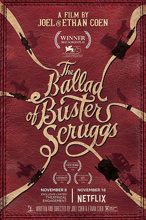 La balada de Buster Scruggs : Póster
