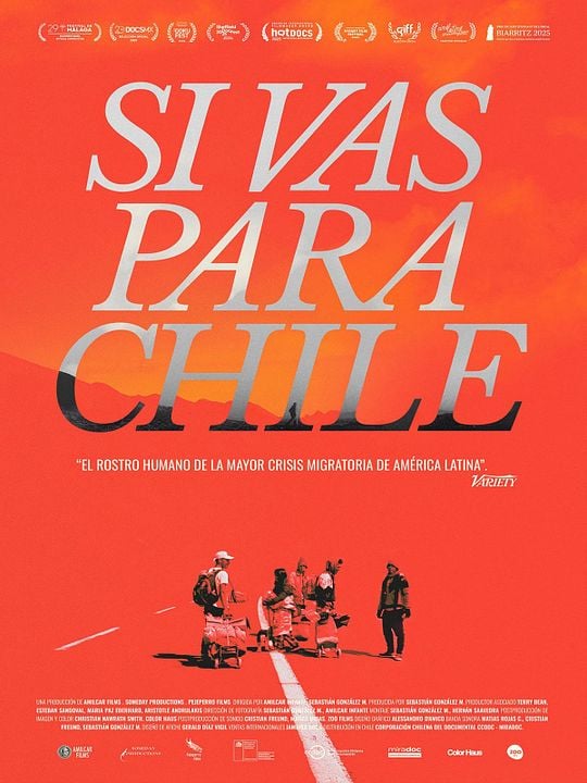 Si vas para Chile : Póster