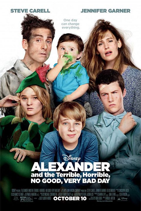 Alexander y un día terrible, horrible, malo... ¡muy malo! : Póster